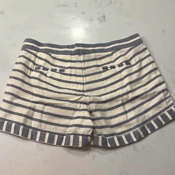 NWT J. Crew Cotton Stripe Shorts - Picture 4 of 4